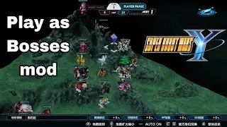 Tutorial - Play as bosses + download link || Super Robot Wars || Eden Gameplay