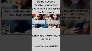 Why you need to take my SBL Course ! #sbl#acca #SBLguru
