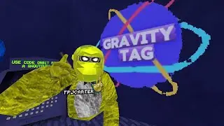Playing Gravity tag Virtual stump map