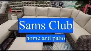 Patio Furniture is here!  Shopping for new patio and garden!