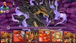 Puzzle & Dragons, Sky Dragon of Darkness - Goemon team.