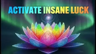 INSANE LUCK ACTIVATION ⚠️ | Powerful Luck Subliminal & Miracle Frequency Music #luck #frequency