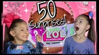 LOL DOLL BIG SURPRISE GIANT GOLD BALL - 50 SURPRISES! LIMITED EDITION! OPENING TOYS!