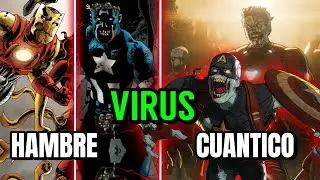 DIFERENCIAS DEL VIRUS Del Hambre y Cu&aacute;ntico MARVEL ZOMBIES 