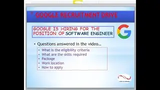 Google Recruitment Drive| 2022 batch | off campus drive💥