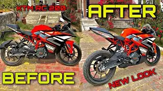 Ktm rc 200 tail tidy remove Next level  modified&hellip;&hellip;.( 2023 )