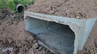 As&iacute; avanza la obra de entubado en Calle 18 en Villa Garibaldi