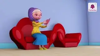 Old Mother Hubbard | Popular English 3D Nursery Rhyme For Kids | Periwinkle
