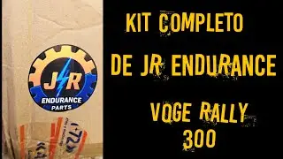 KIT COMPLETO JR ENDURANCE PARA VOGE 300 RALLY | Unboxing + Instalaci&oacute;n + Test Real