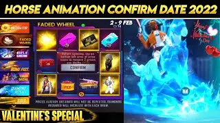 Horse animation free fire | Horse animation free fire confirm date | Next faded wheel in free fire |
