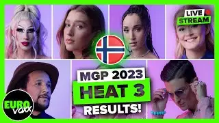 MGP 2023: SEMIFINAL 3 RESULTS (REACTION) // Norway Eurovision 2023