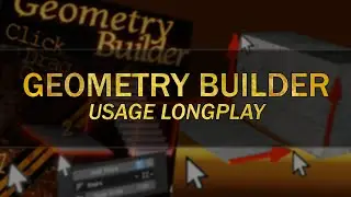 Usage Longplay - Geometry Builder - MALLET - Blender Addon