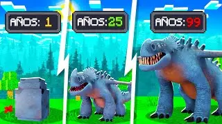 SOBREVIVÍ 100 AÑOS como MUERTE ROJA en MINECRAFT y ESTO es LO QUE PASÓ