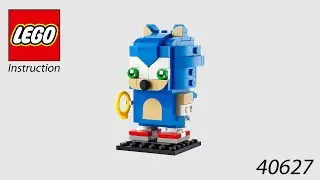 LEGO Instruction - BrickHeadz - 40627 - Sonic the Hedgehog