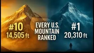 Every Major Mountain in the United States &mdash; Ranked by Height