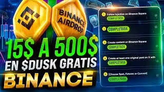 BINANCE REGALA 150.000 $USDT en $DUSK **MUY FACIL** POR HACER ESTE PASO A PASO