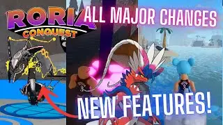 WHY RORIA CONQUEST IS AMAZING! All MAJOR Changes in Roria Conquest Brick Bronze