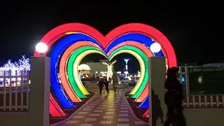 Walking video of glow park | Faisal Hills |
