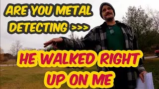 Metal detecting on sacred grounds. Michigan history.