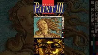 DELUXE Paint 3 Amiga #amiga #retrogames #Godot #c64game #commodore #atarist