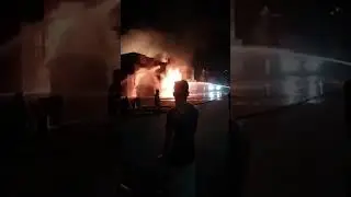 Chittagong Fire accident container blast moment main video