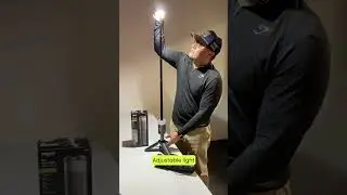 Mini LED Work Light with Tripod | Hands-Free, Rechargeable & Super Portable!