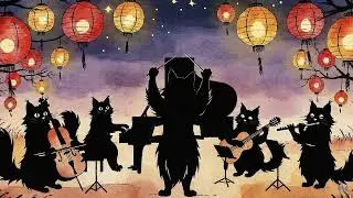 Black Cats Smooth Jazz Groove with Deep Bass to Relax Your Soul and Unwind After Work