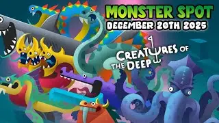 8 Monster LOCATION December 20th 2025 - Creatures of the Deep: Fishing #monsterhunter 