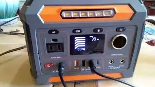 Progeny 300 watt pass thru charging------- Solar Generator review.