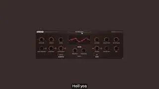 I'm going crazy playing with this free distortion plugin (Grind)
