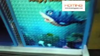 2016 3D Reality Catching Fishing Game Machine Anygry Deep Whale Fishing Game Machine