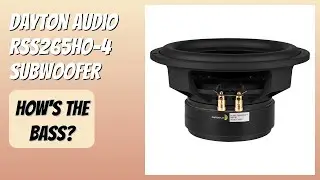 REVIEW (2026): Dayton Audio RSS265HO-4 Subwoofer. Features