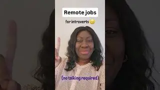 Remote Jobs With ZERO Talking (Perfect for Introverts) #workfromanywhere #passiveincome #allremote