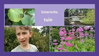 wandeling BOTANISCHE TUIN Utrecht