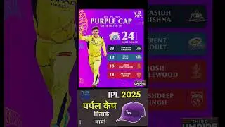 IPL 2025 Purple Cap Race Heats Up! Who Will Finish as No. 1 Wicket-Taker ? #ipl2025 #iplplayoffs