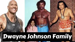 Actor Dwayne Johnson Family Photos With Partner,Former Spouse,Daughter,Father,Mother,Brother,Sister,