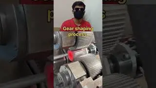 Gear shaping process 😍😳😲 #process #shaping