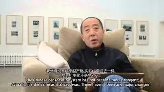 Zhang Dali's interview about censorship