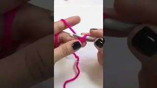 AS&Iacute;‼️puedes tejer cadenas a #crochet as&iacute; de F&Aacute;CIL puedes 😍 #tejer