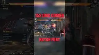 Bryan Fury - 153 Damage Combo | Tekken 8  #bryan #tekken8 #combo #damage