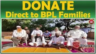 Donate direct to BPL families for more details contact: 9581002911
