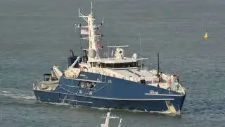 ADV Cape Fourcroy, Royal Aust Navy Cape-Class Patrol Boat, Entering Cairns Harbour on 29 Oct 2024.