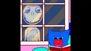 The man from the window came to Huggy Wuggy in Poppy Playtime  - I swallowed the gum out of fear !