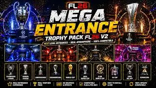 MEGA ENTRANCE & TROPHY PACK FL26 V2 😱🏆 | REAL FINAL PRESENTATION 🔥 PES 2021 & FL 2026