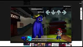 fnf rainbow friends but pink,yellow,red join(Old)