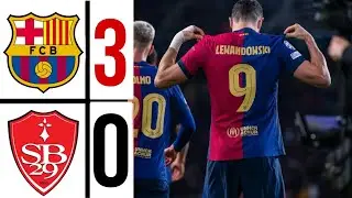 🔴 Brest vs Barcelona (3-0) champions league all Goals and Extended Highlights 2025