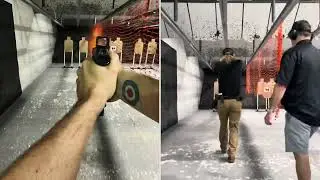 Tactical Tuesday! Dual view. #competition #training #fun #rangeday #games #reload 