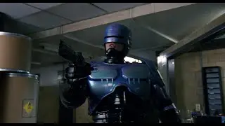 Drug factory raid scene - Robocop 2 (1990) HD