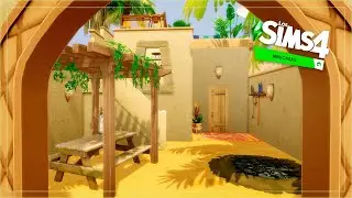 Sims 4 MINICASA EGÍPCIA 🌴 | Speed build | estherilla98
