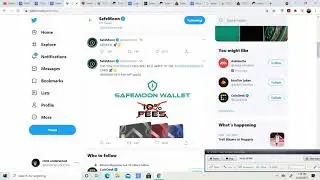 Safemoon is officially Twitter Verified , Wallet beta testing next month . Huge gains ahead!